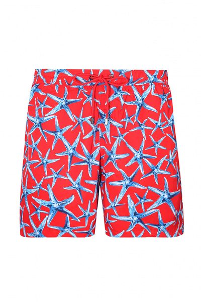 ZEKİ PATTERNED MEN'S SHORTS