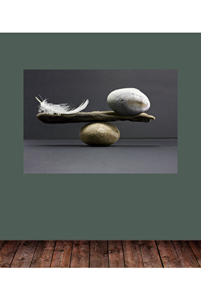 Aden TAŞ VE TÜY DENGE KANVAS TABLO