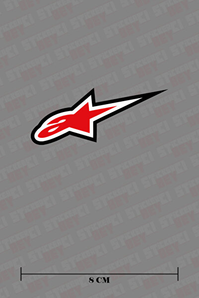 STİCKERCI BEY 2 Adet Alpine Renkli Sticker Seti Otomobil - Motosiklet - Bilgi...