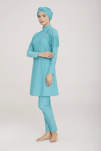 Adasea Silks Adasea 4105 Γυναικείο μακρυμάνικο μαγιό Lycra Hijab