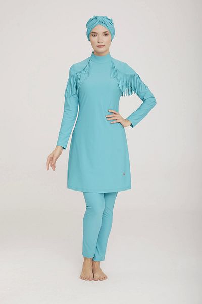 Adasea Silks Adasea 4105 Γυναικείο μακρυμάνικο μαγιό Lycra Hijab