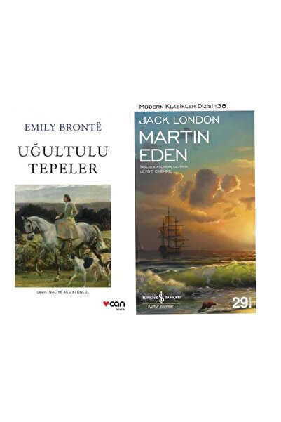 Can Yayınları Uğultulu Tepeler - Emily Bronte - Martin Eden - Jack London