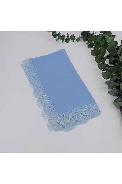 lenagiftworkshop Femei Mamă șifon șifon dantelat cu ac brodat Hijab Rugăciune Mevlit Coverlet (Mevlit-circumcizie-hac-umre)