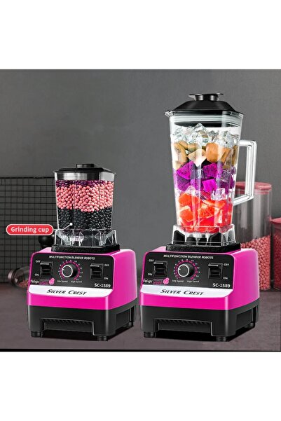 Silver Crest Profesyonel Blender Bar Cafe Karıştırıcı Çift Sürahili