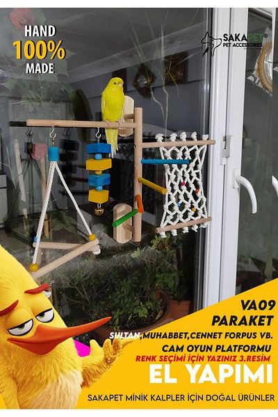SAKAPET Bird Glass Perch with Color Options and Suction Cup - Game Track Fan