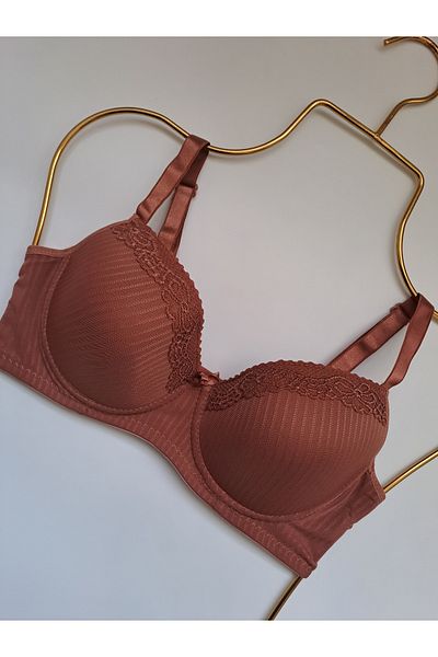 NARIYA Γυναικείο σουτιέν Plus Size C Cup Gatherer Άνετο καθημερινό κενό κύπελλο Underwire σουτιέν Half Singlet