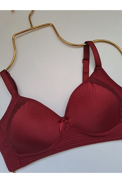 NARIYA Sutien pentru damă Cupa C Confortabil Zilnic Cupă goală Sutien fără fir Lenjerie de corp pe jumătate