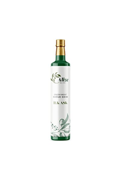 ALİZE OLİVA 500 ml Soğuk Sıkım Naturel Sızma Zeytinyağı – Erken Hasat