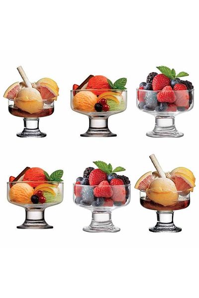 Paşabahçe Iceville Ice Cream Cup - 6 Pieces