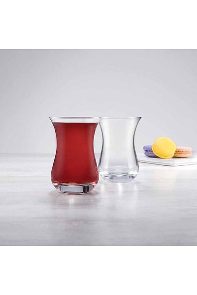 Paşabahçe Aida Tea Glass, Plain, 160 ml, 6 Pieces