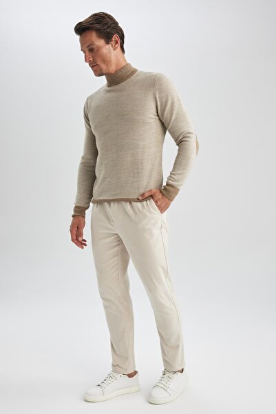 DeFacto Corduroy Trousers - Pockets, Straight Leg A8106Ax23Au