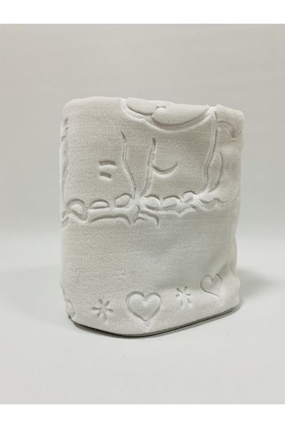 Dinarsu Embos Soft 100x120 cm Baby Blanket Without Box - Shipped by Sutra Ev Tekstil
