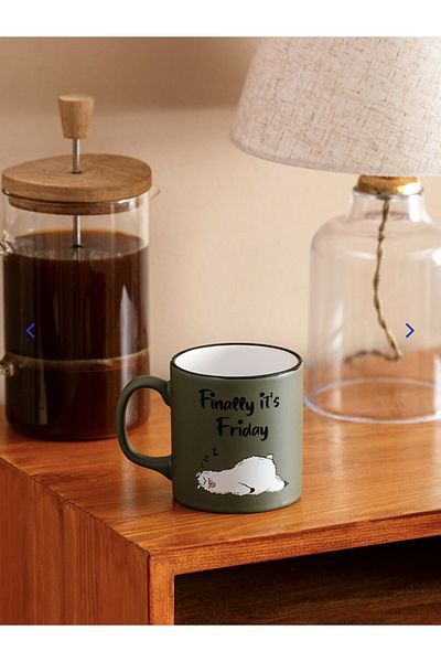 LC Waikiki LCW HOME Printed Ceramic Mug 320 Ml