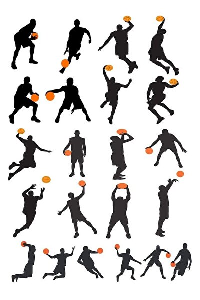 hediyehobihersey Hayalet Basketçiler Pasta Baskısı Yenilebilir Pasta Kurabiye...