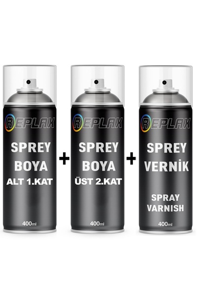 REPLAX Honda City NH788P Sedefli Beyaz Alt Üst 2 Kat Sprey Rötuş Boyası+Vernik