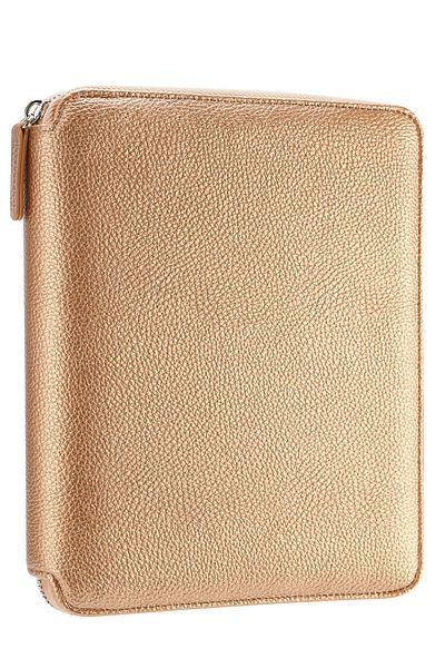 Victoria's Journals Folder cu fermoar Organizator Notebook A5 cu rigle