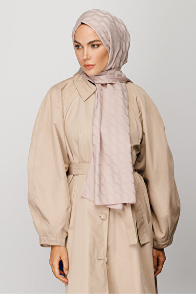 Mooncorn Μοτίβο κυμάτων Μεταξένιο ζακάρ σάλι