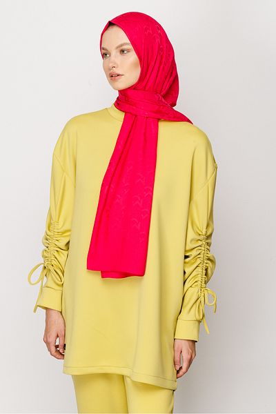 Mooncorn Şal Jacquard cu model Mc
