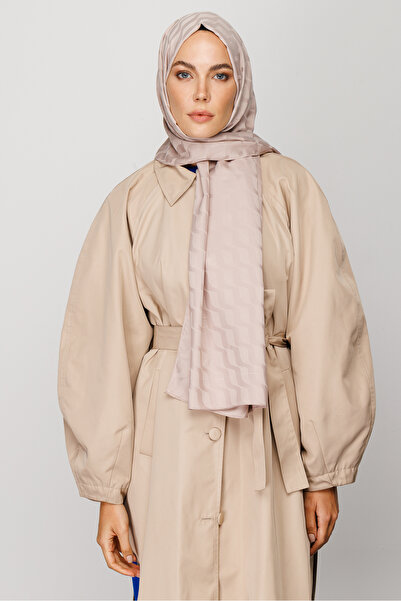 Mooncorn Μοτίβο κυμάτων Μεταξένιο ζακάρ σάλι