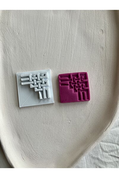 Volala Polimer Kil Seramik Kurabiye Mühür