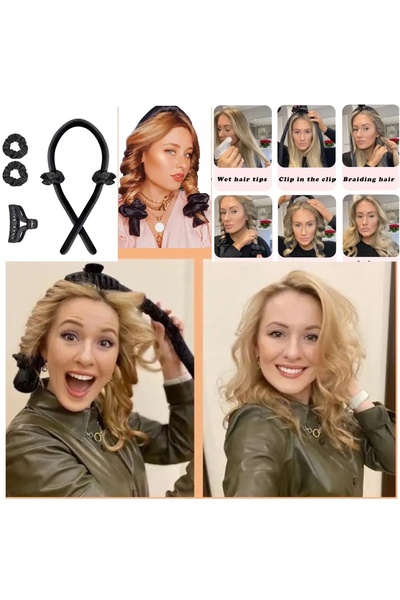 NEW HİLL Heat-Free Hair Wave and Shaping Curlers Set