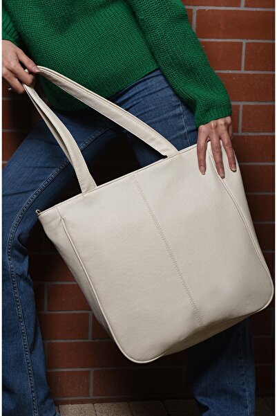 JARA Bag Geantă de mână casual din piele spălată Juno