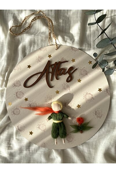 Pure Bebek Kapı Süsü Küçük Prens Konseptli