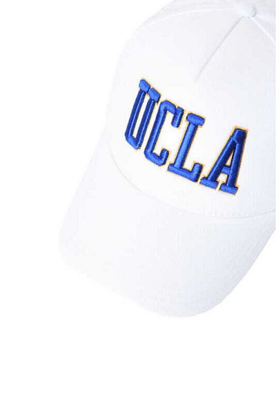 UCLA Ranch White Baseball Cap Embroidered Hat