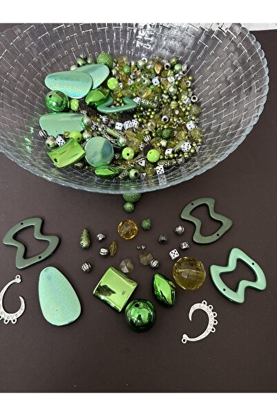 LİVZA BİJUTERİ Plastik karışık mix boncuk takı yapım seti 500 gr.çocuk hobi s...
