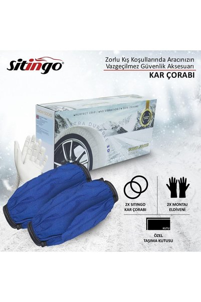 Sitingo Oto Lastik Kar Çorabı Eco Series