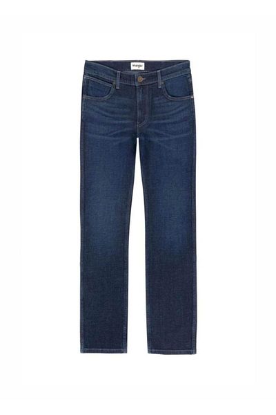 WRANGLER Herren Jeanshose Dunkelblau W15qhn856 W15q Greensboro Regular
