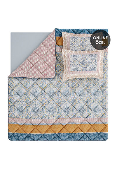 Yataş Delissa Çift Kişilik Uyku Seti - Mavi