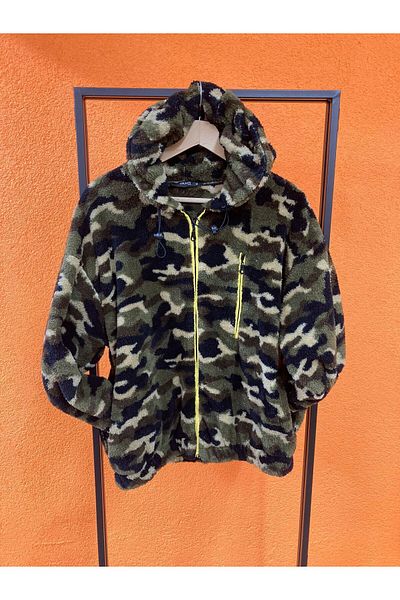MERC Camouflage Plush Coat
