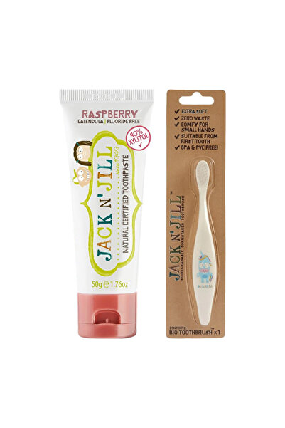 Jack N'Jill Jack N Jill Unicorn Diş Fırçası Ahududu Aromalı Diş Macunu 50 gr