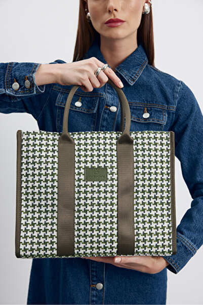 DAZEMADE Maxike Çanta - Haki Desenli-
