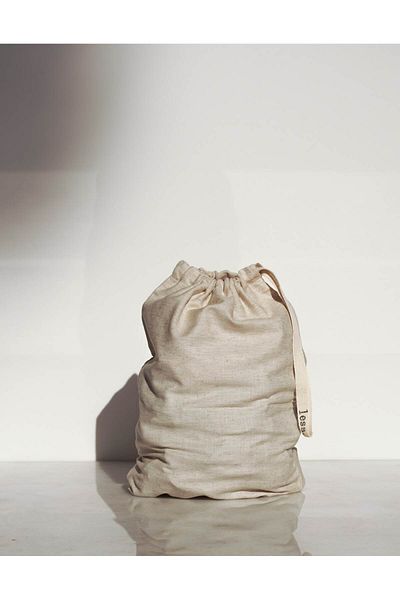 Less Sürdürülebilir Yaşam Gereçleri Linen Storage Pouch| Pulses & Regulator Cream 40x30 Cm