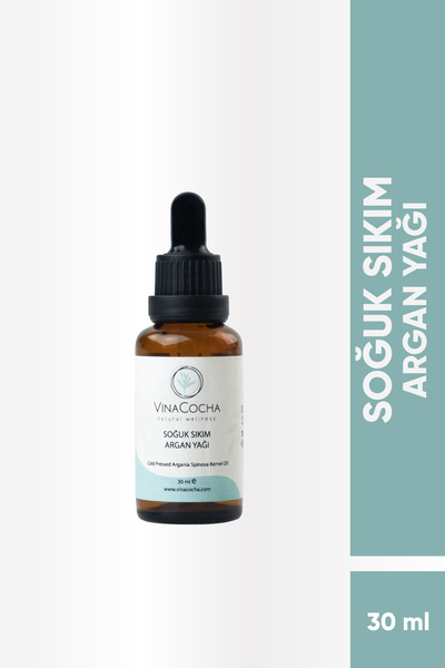 Vinacocha Soğuk Sıkım %100 Saf Argan Yağı 30 ml