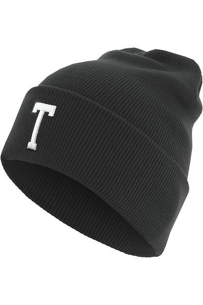 MSTRDS Accessoires Beanie mit Buchstaben-Cuff