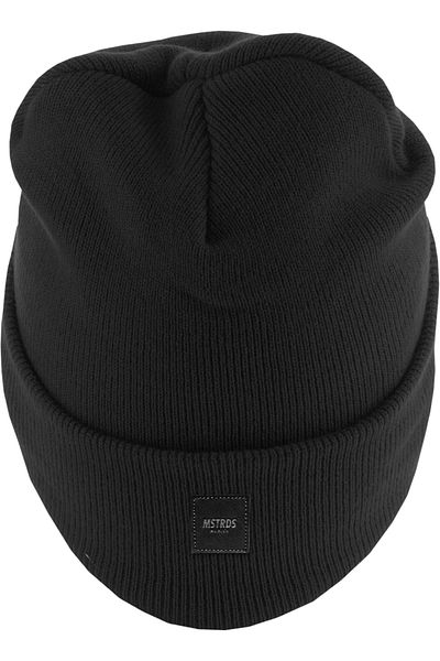 MSTRDS Accessoires Beanie mit Buchstaben-Cuff