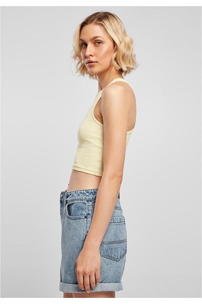 Urban Classics Kurzes, geripptes Damenoberteil für Damen