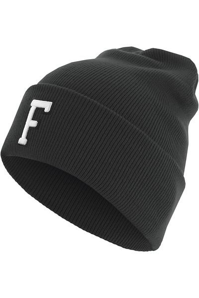 MSTRDS Accessoires Beanie mit Buchstaben-Cuff