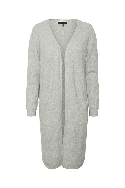 Veromoda Curve Strickjacke VMDOFFY LS LONG OPEN CARDIGAN GA CURVE
