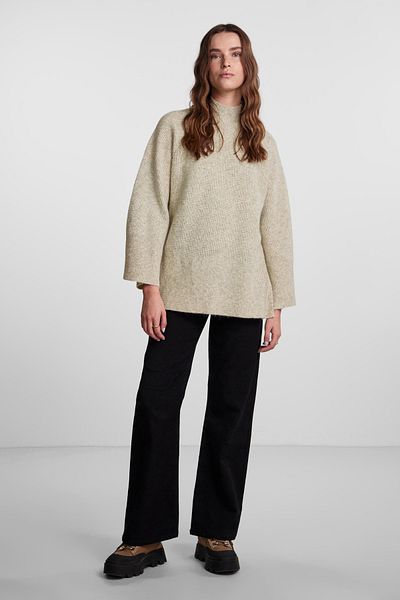 PIECES Pcjade Ls Oversize Gât înalt Tricotat Bc