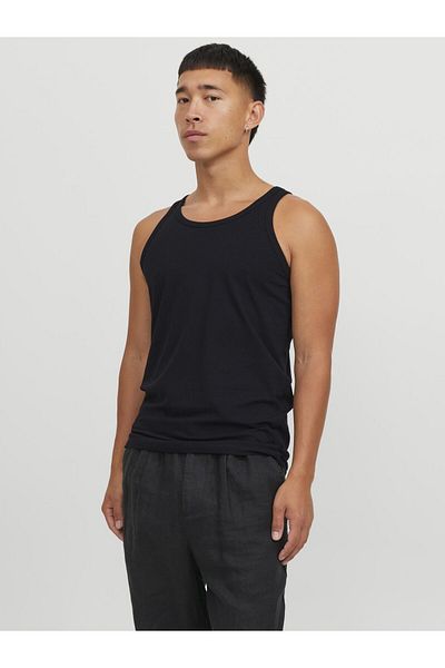 Jack & Jones Tanktop Einfarbig Rundhals Tanktop