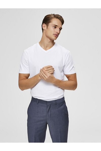 Selected Homme T-Shirt V-Ausschnitt