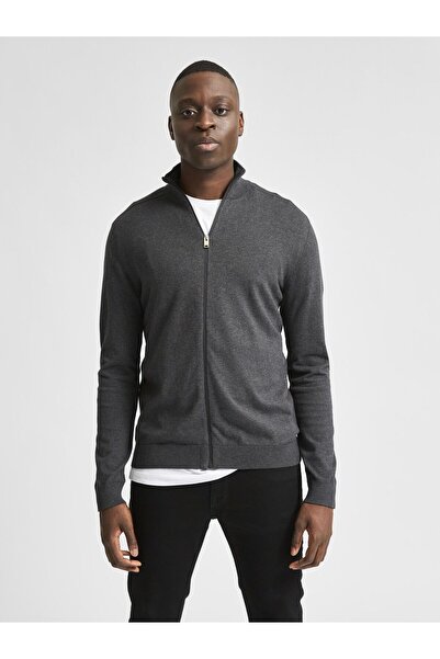 Selected Homme Strickjacke Fermuarlı