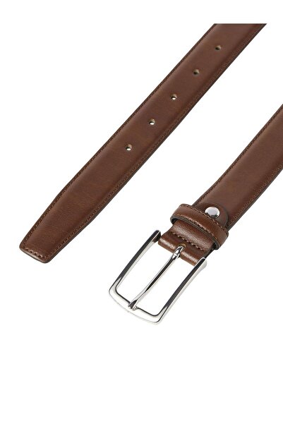 Jack & Jones Gürtel Geradlinig Geschnittener Leder