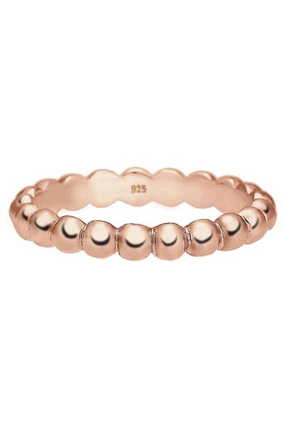 ELLI 925er Sterlingsilber – Ringstapeltrend, Basic-Design