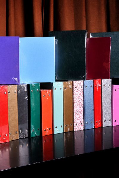 bymat 1 Piece 100 Pieces Album 15x21 Photo Album - A5 Photo Album - Mixed Color Photo Album