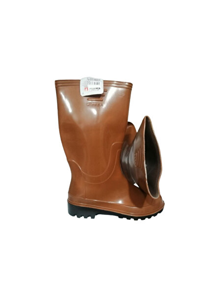 GEZER Ανδρικά μακριά καφέ αδιάβροχα μποτάκια κήπου